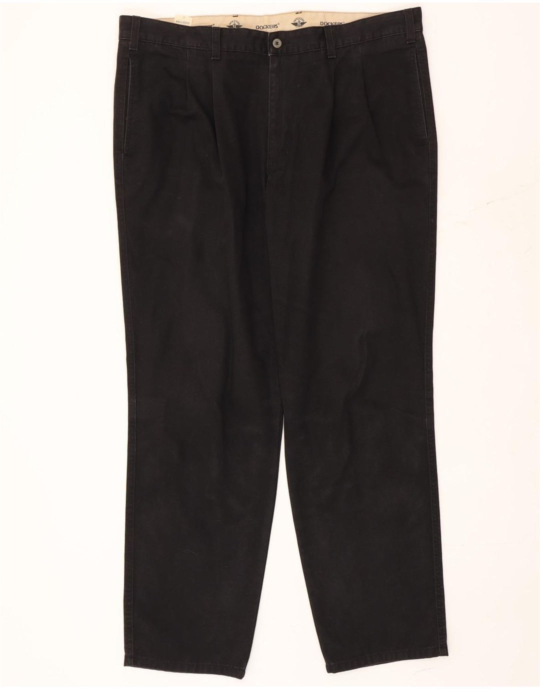 Pantaloni chino pentru bărbați Dockers Pegged W42 L32 negru