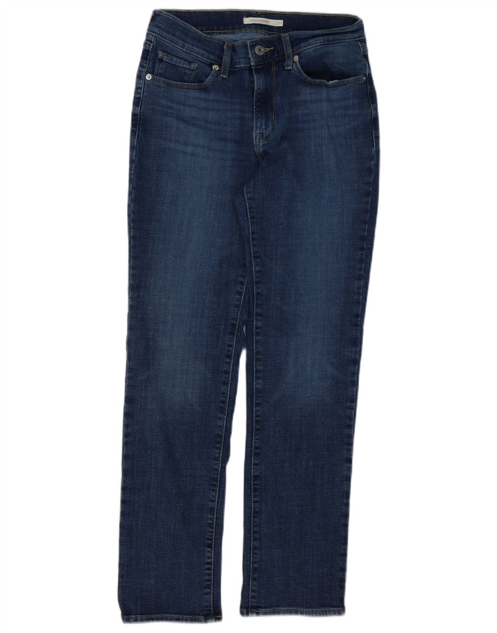 Blugi drepti pentru femei LEVI'S Classic Fit W27 L28 Bumbac albastru