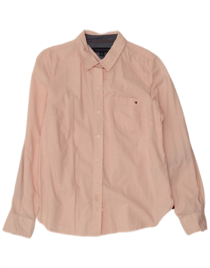 Cămașă Tommy Hilfiger pentru femei UK 10 Small Pink Bumbac