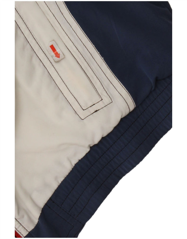 Jachetă de trening pentru bărbați LOTTO UK 36/38 Poliester color bloc alb mic