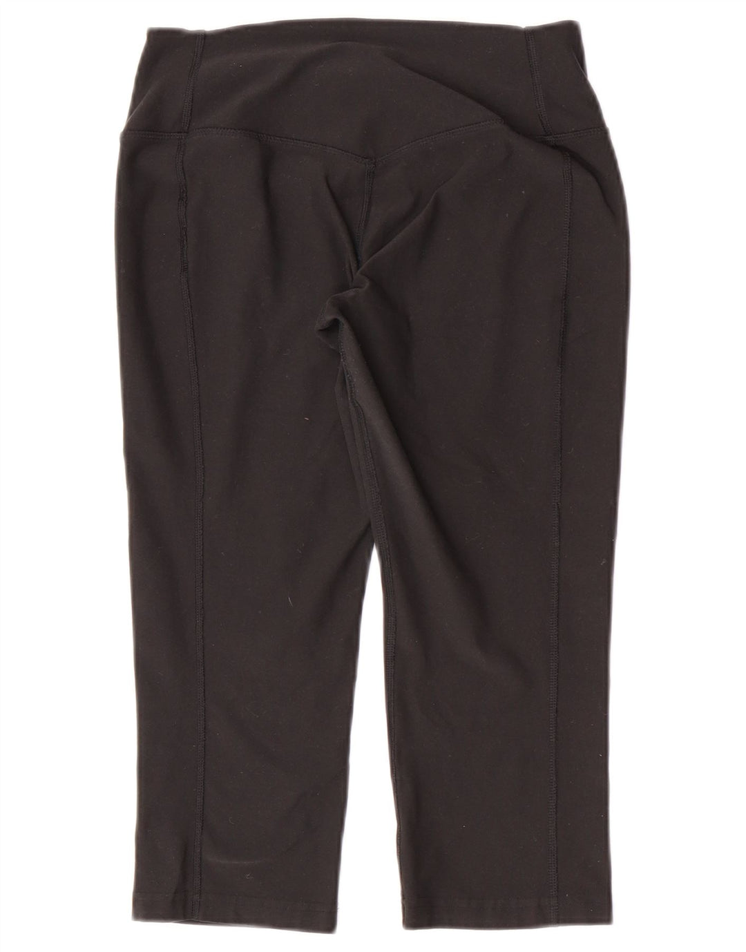Pantaloni de trening Nike Dri Fit Capri pentru femei UK 8 Poliester negru mic