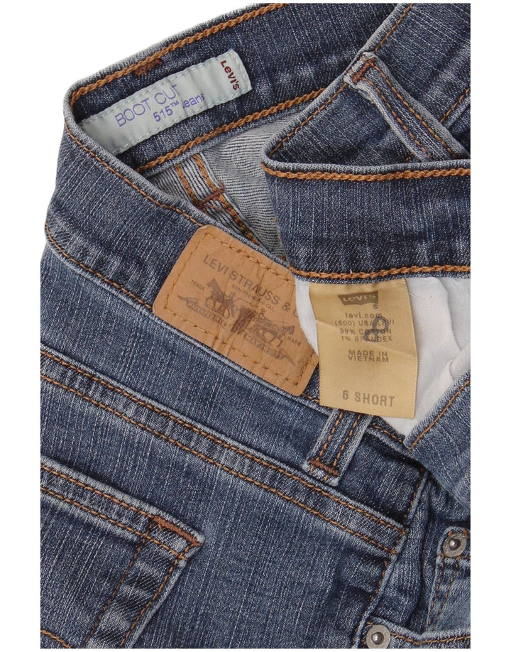 LEVI'S Blugi 515 Bootcut pentru femei US 6 Medium W28 L29 Bumbac albastru