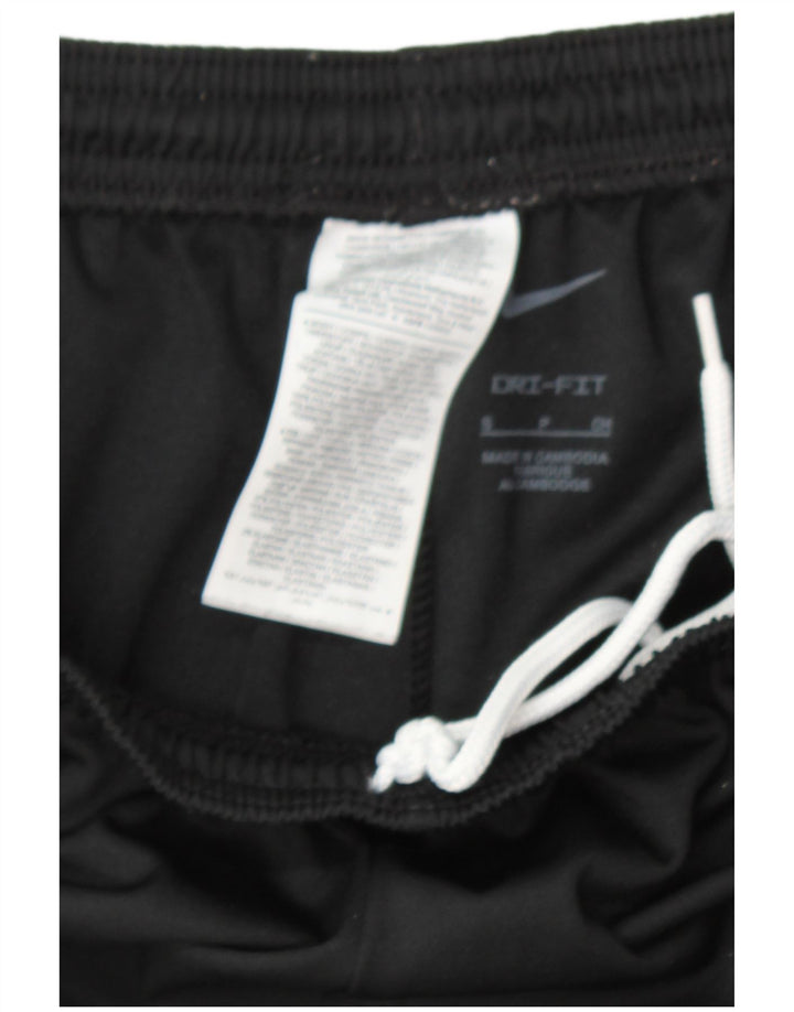 Pantaloni de trening NIKE Dri Fit pentru bărbați, poliester negru mic