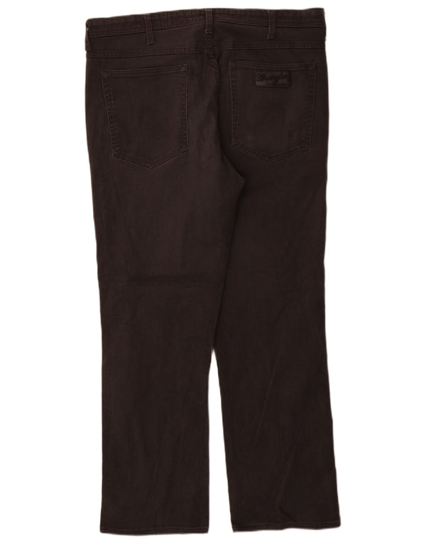 Blugi drepti Wrangler pentru bărbați Arizona Stretch W38 L31 bumbac gri