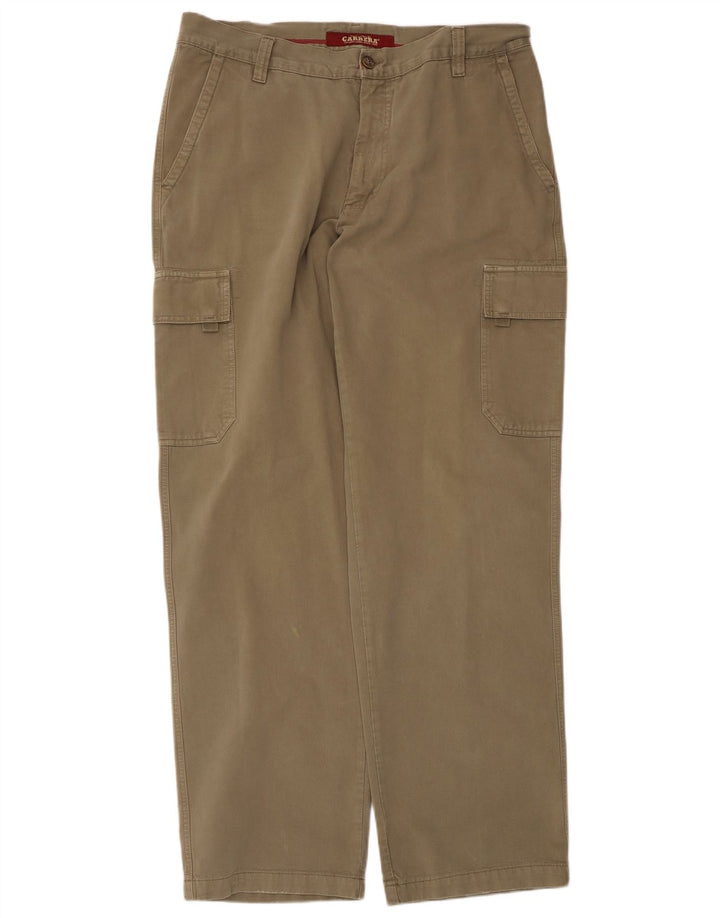 Pantaloni cargo drepti pentru bărbați Carrera W38 L33 bumbac kaki