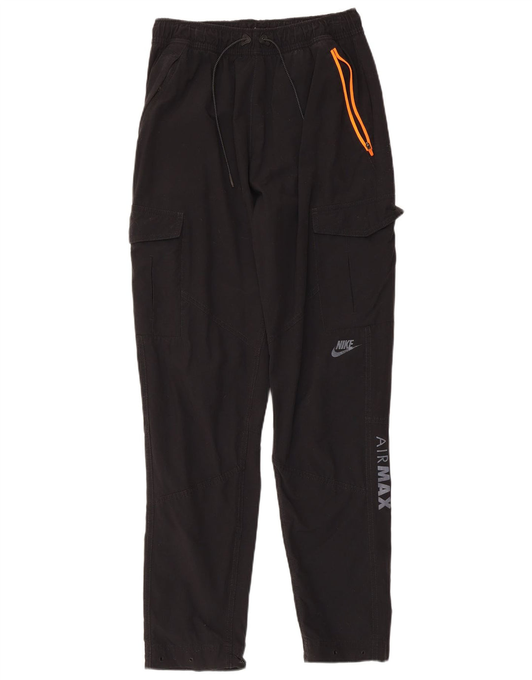 Pantaloni cargo Nike pentru bărbați grafici, W30 L30, nailon negru