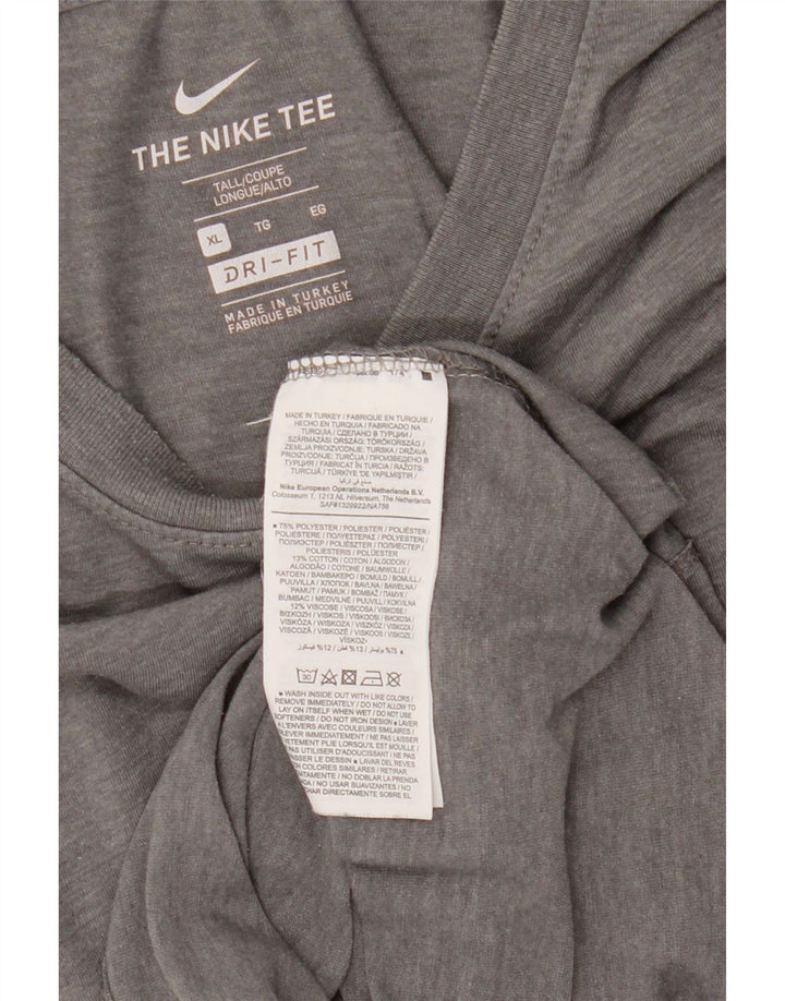 Tricou înalt pentru bărbați Nike Top XL poliester gri