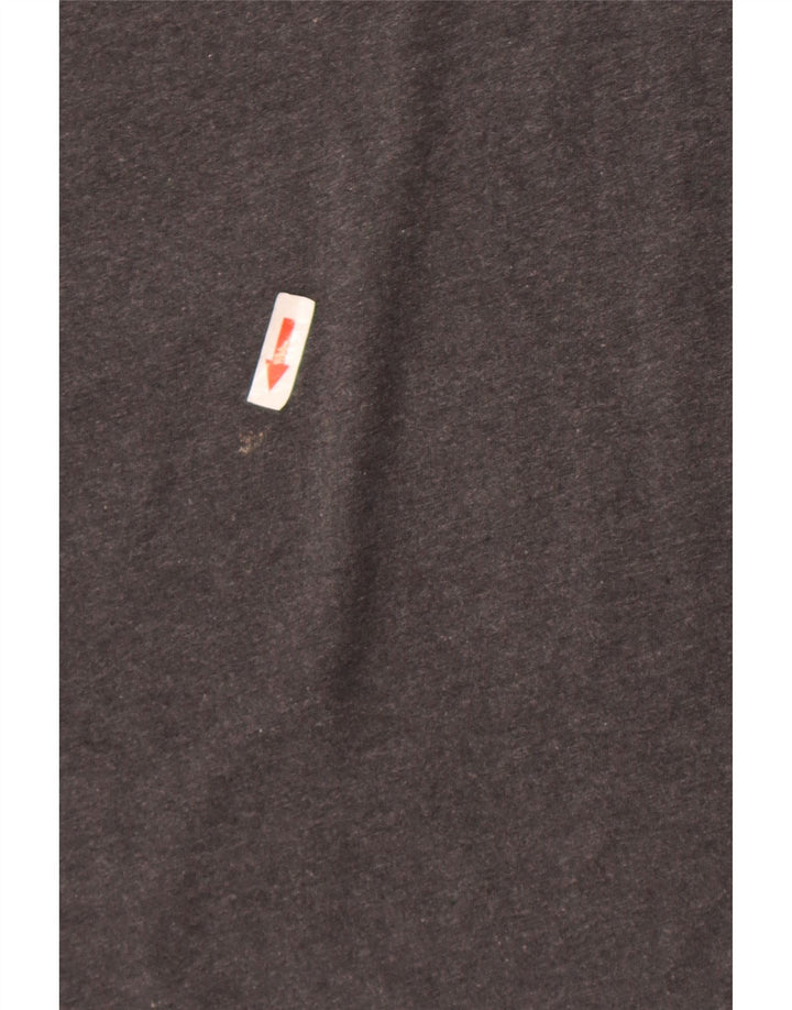 Tricou pentru bărbați Hugo Boss Top din bumbac gri mediu