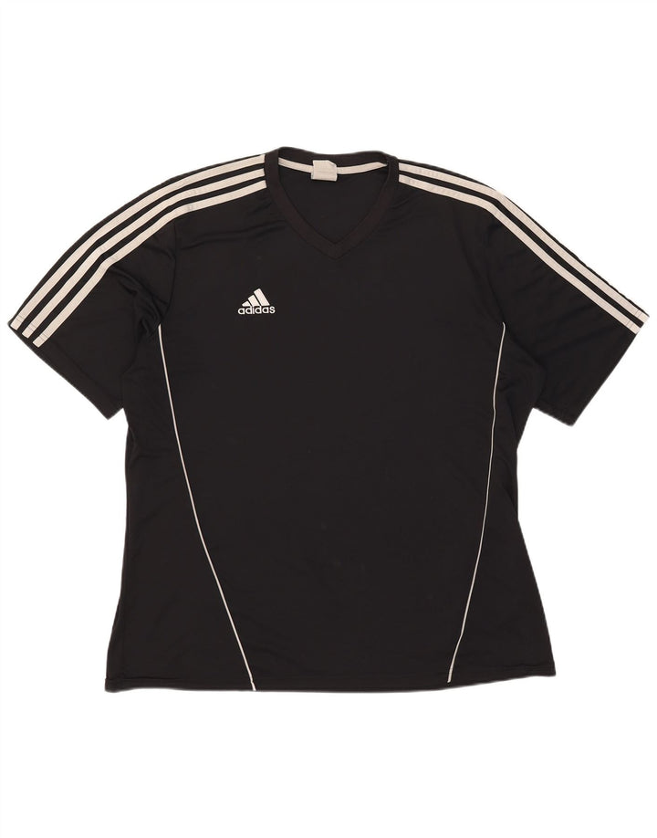 Tricou pentru bărbați Adidas Top XL Poliester negru