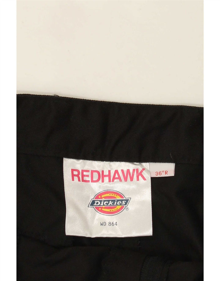 Pantaloni chino drepți pentru bărbați Dickies W36 L29 Poliester negru