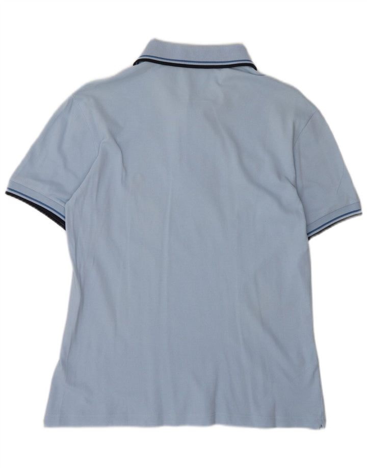 FRED PERRY Cămașă polo pentru bărbați, ușor și elastic, din bumbac albastru mic
