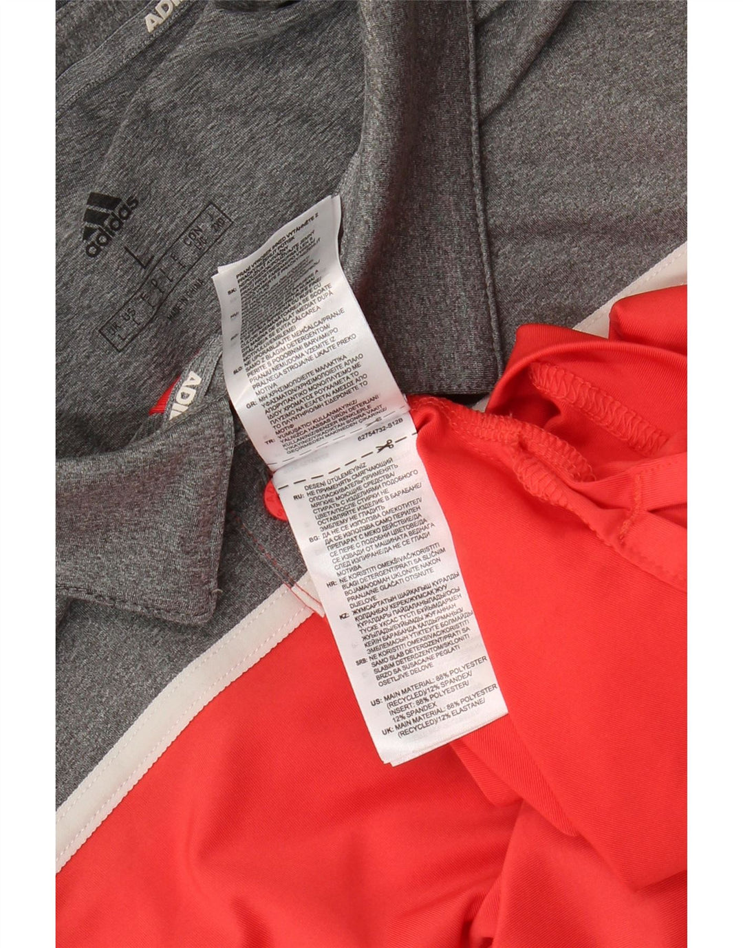 Tricou polo Adidas pentru bărbați, mare, roșu, poliester color bloc