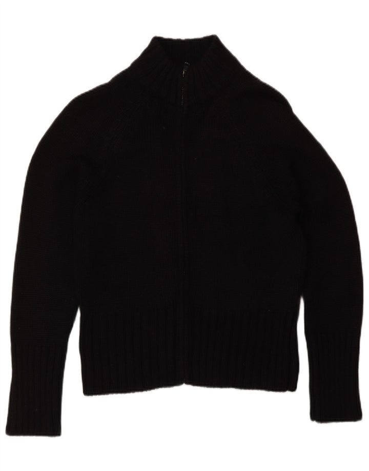 Pulover cardigan pentru femei Marks & Spencer UK 14 Medium Black Acrylic