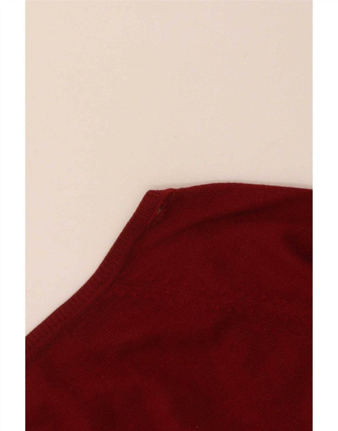 Pulover cardigan pentru femei Zara UK 12, bumbac roșu mediu