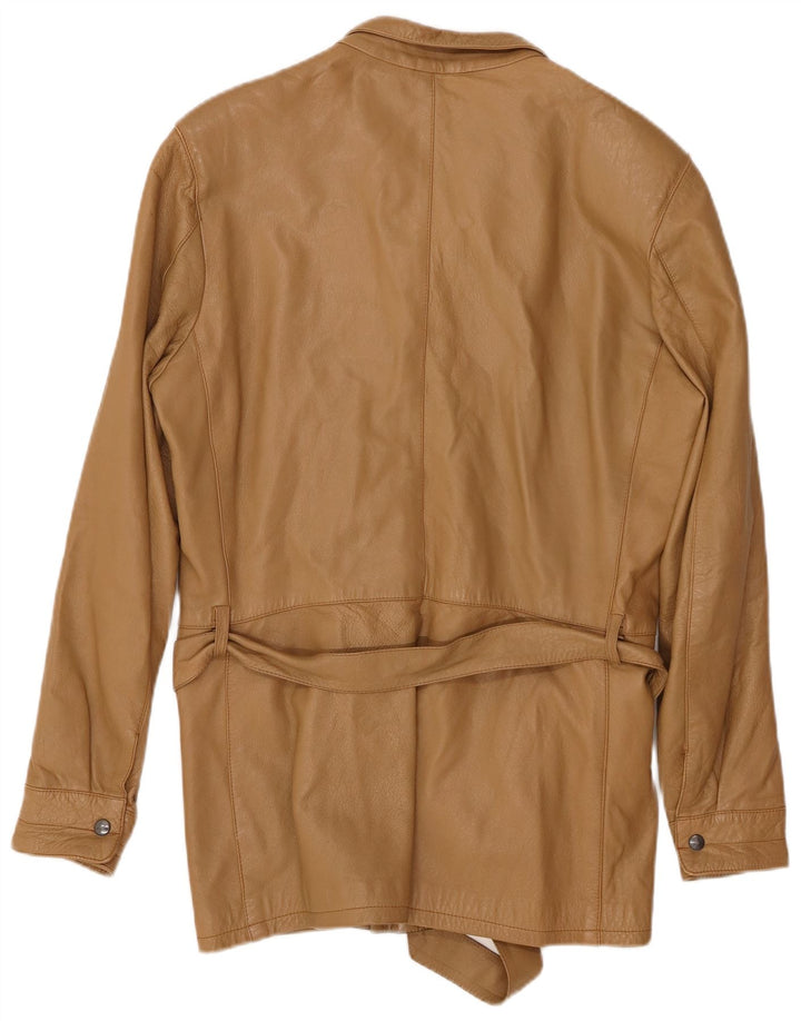 Jachetă de piele pentru femei VINTAGE IT 46 Large Brown