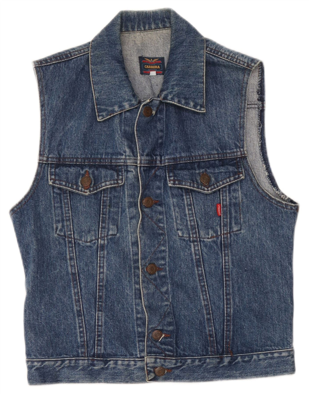 Gilet de blugi pentru bărbați Carrera UK 36 Small Blue
