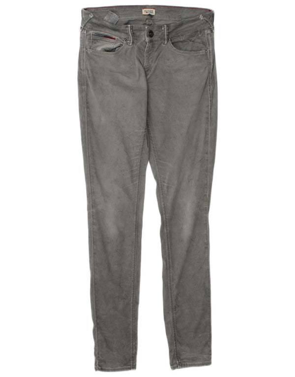 Blugi skinny pentru femei TOMMY HILFIGER W31 L34 bumbac gri