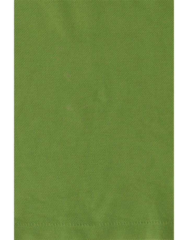 Tricou polo Blauer pentru bărbați, bumbac verde mic