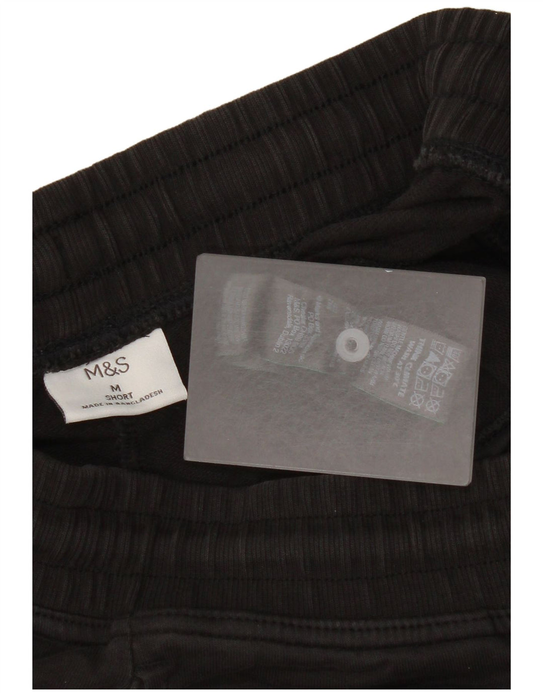 Pantaloni de trening pentru bărbați Marks & Spencer, bumbac mediu negru