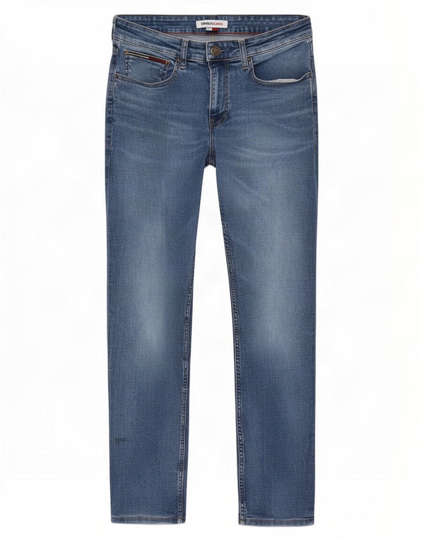 Blugi slim pentru femei Tommy Hilfiger W33 L32 bumbac albastru