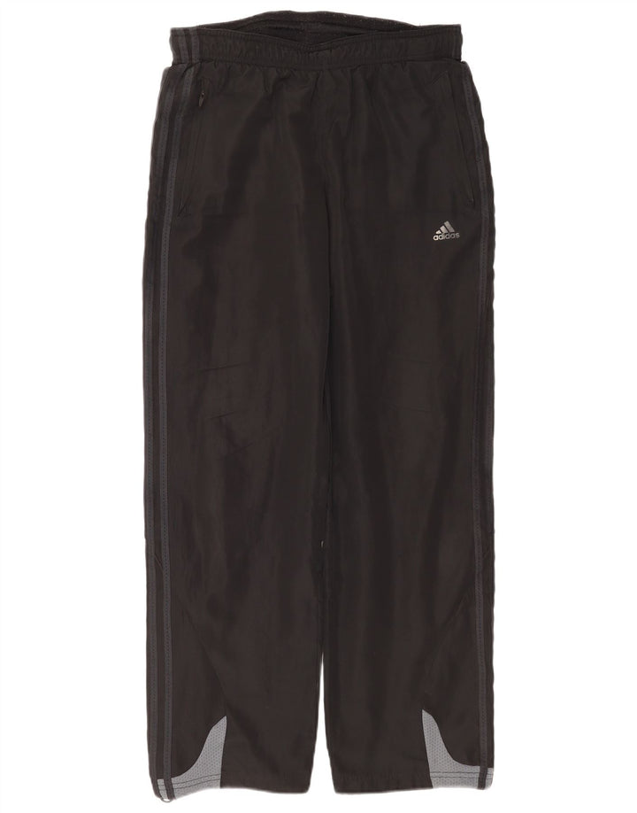 Pantaloni de trening Adidas Climacool pentru bărbați, negru, poliester color bloc