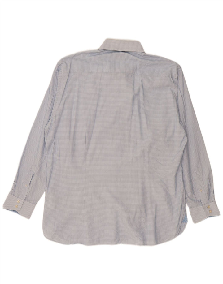 Cămașă pentru bărbați Ted Baker Mărimea 17 1/2 XL Bumbac cu pete albastre