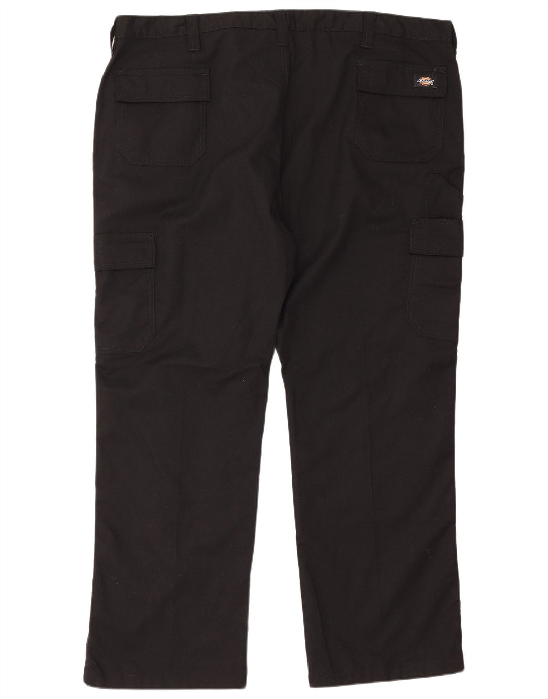 Pantaloni cargo dritti pentru bărbați Dickies W46 L30 poliester negru