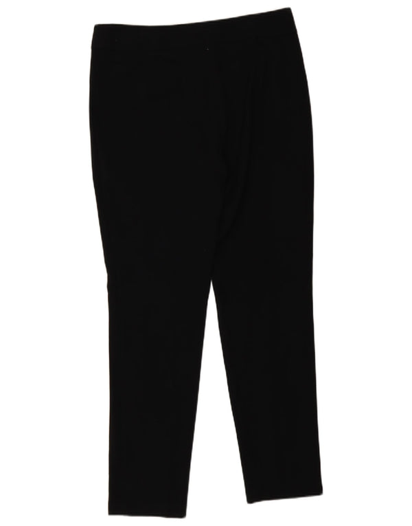 Pantaloni casual conici pentru femei Marks & Spencer UK 12 Medium W32 L30 Negru