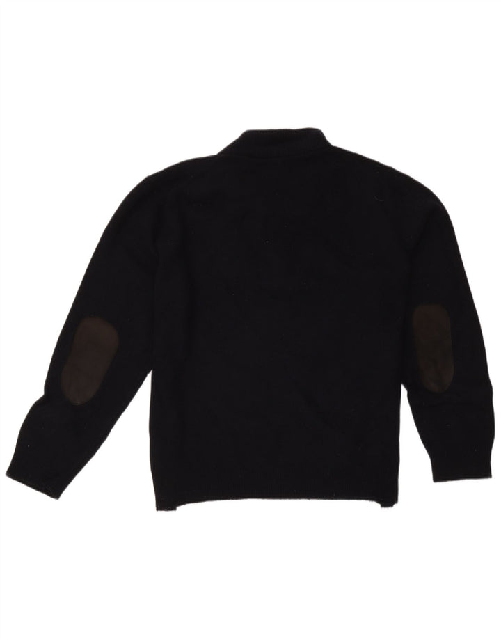 Pulover Barbour pentru bărbați, cu fermoar, cu gât, XL, bleumarin