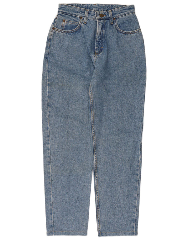 Blugi conici pentru bărbați Lee cu talie înaltă US 12 Large W28 L29 Blue Bumbac