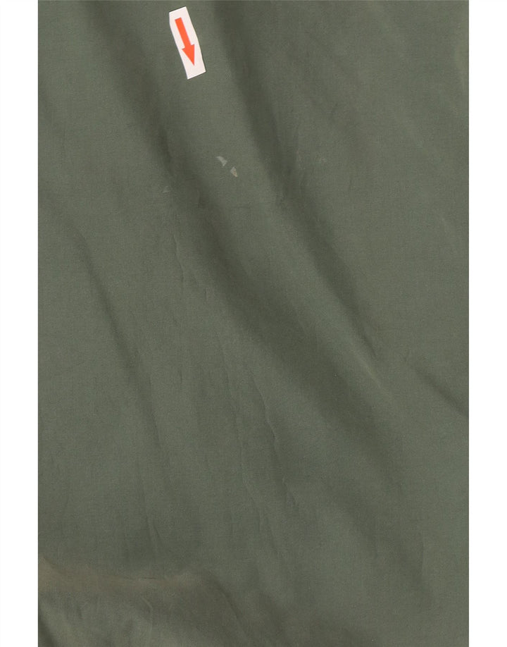 Bomber vintage pentru bărbați UK 40, mare, verde, color block