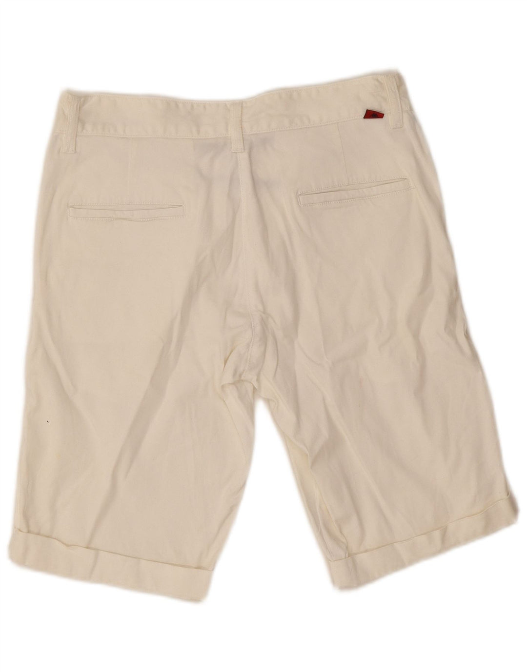 Pantaloni scurți chino pentru femei Kappa IT 42 Medium W30 Bumbac alb