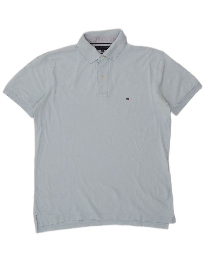 Tricou polo Tommy Hilfiger pentru bărbați, mare, albastru