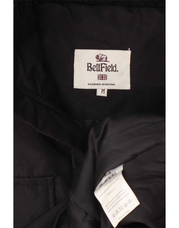Jachetă parka cu glugă pentru bărbați Bellfield UK 38 Poliester mediu negru