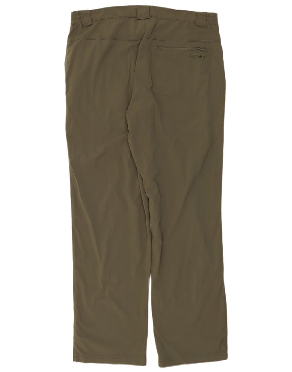 MAMMUT Pantaloni drepți pentru drumeții pentru bărbați IT 54 2XL W36 L32 Kaki Nailon
