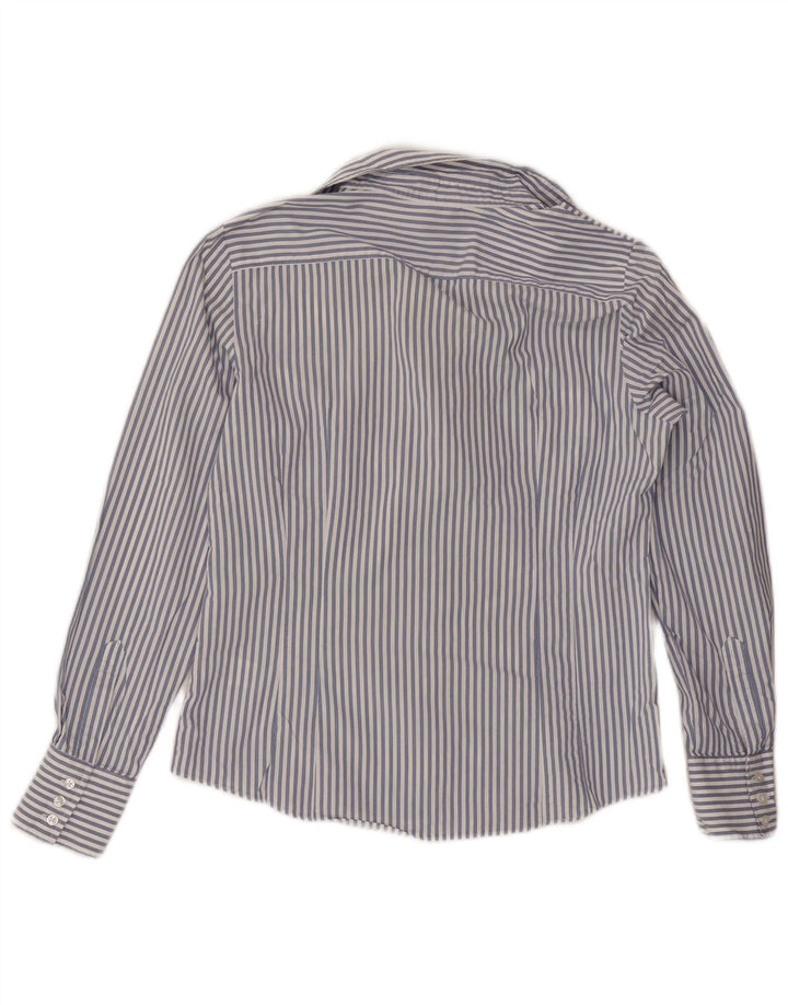 Cămașă pentru femei Marks & Spencer UK 12 Medium bleumarin, bumbac cu dungi