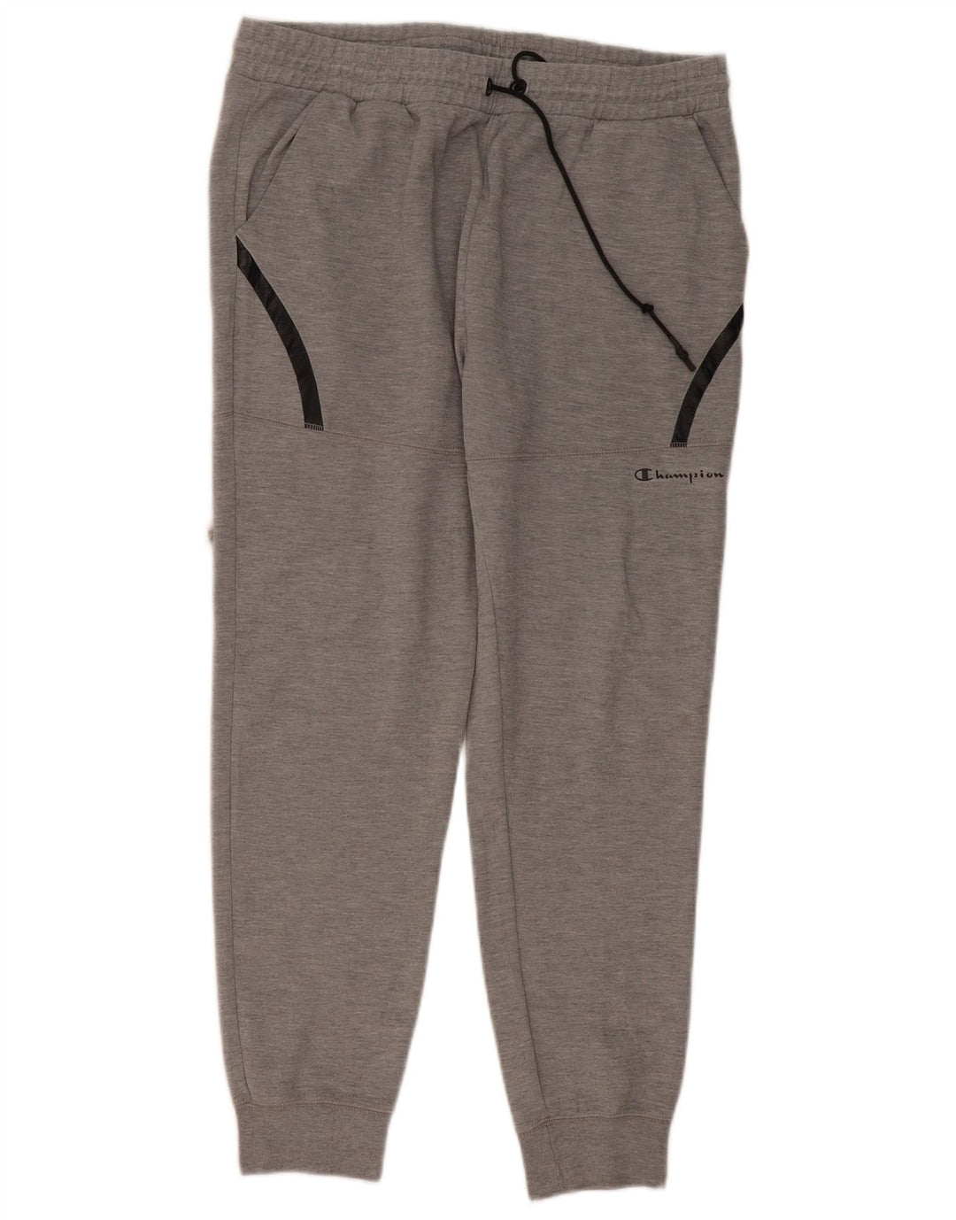 Pantaloni de trening pentru bărbați Champion Pantaloni de jogging mari, gri, blocuri de culoare