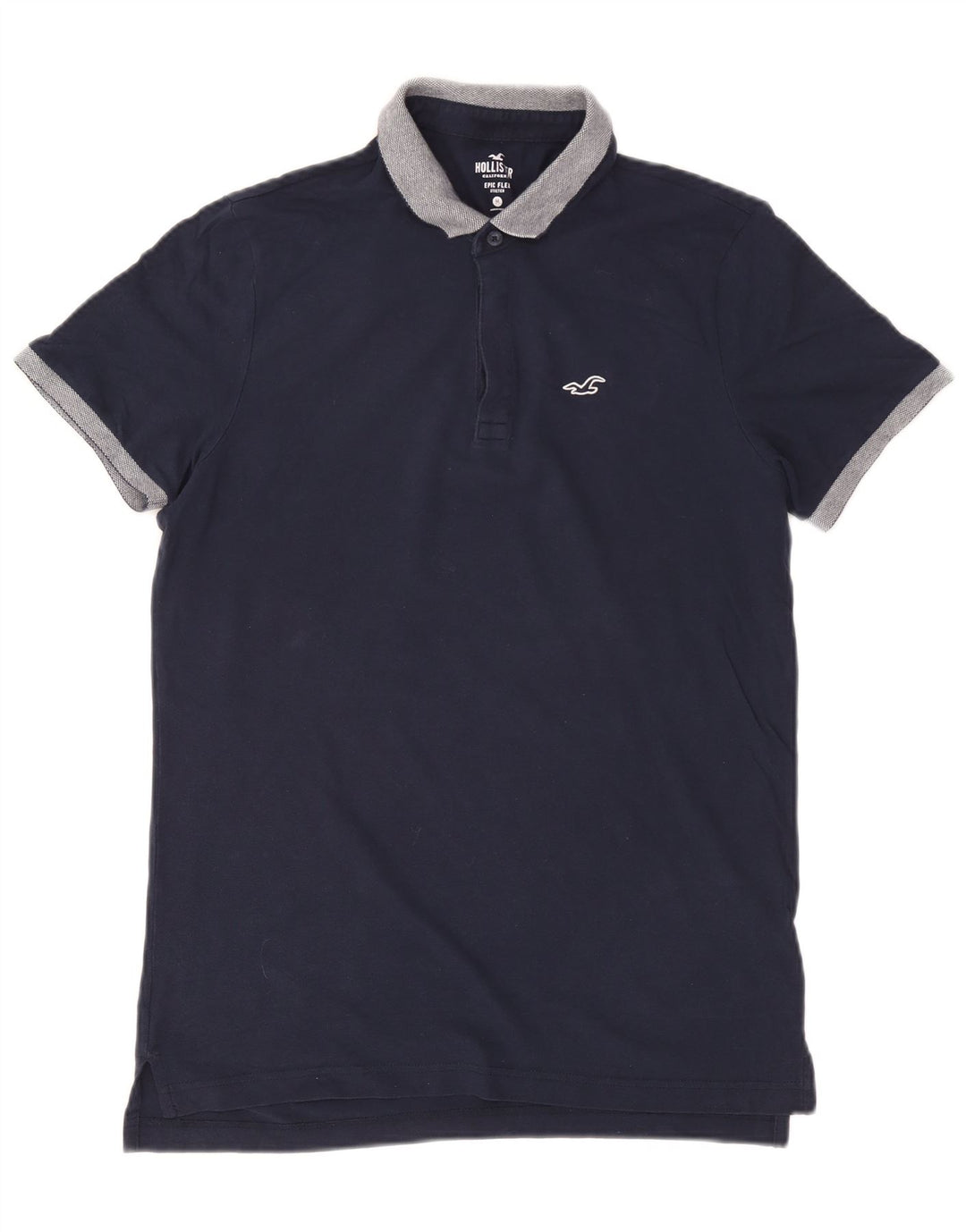 Tricou polo Hollister Rugby pentru bărbați, mediu bleumarin