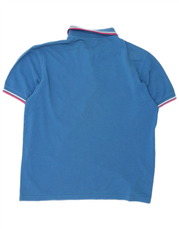 Cămașă polo Fred Perry pentru bărbați, mare, albastru, bumbac