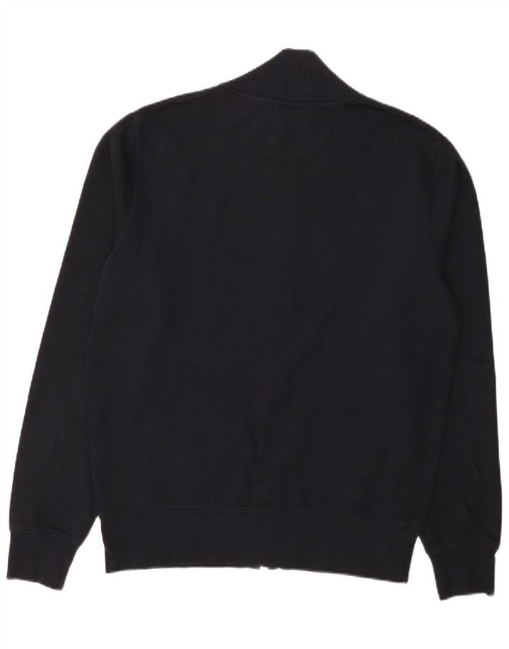 Pulover cardigan cu fermoar complet Gant pentru bărbați, mare, bleumarin, bumbac