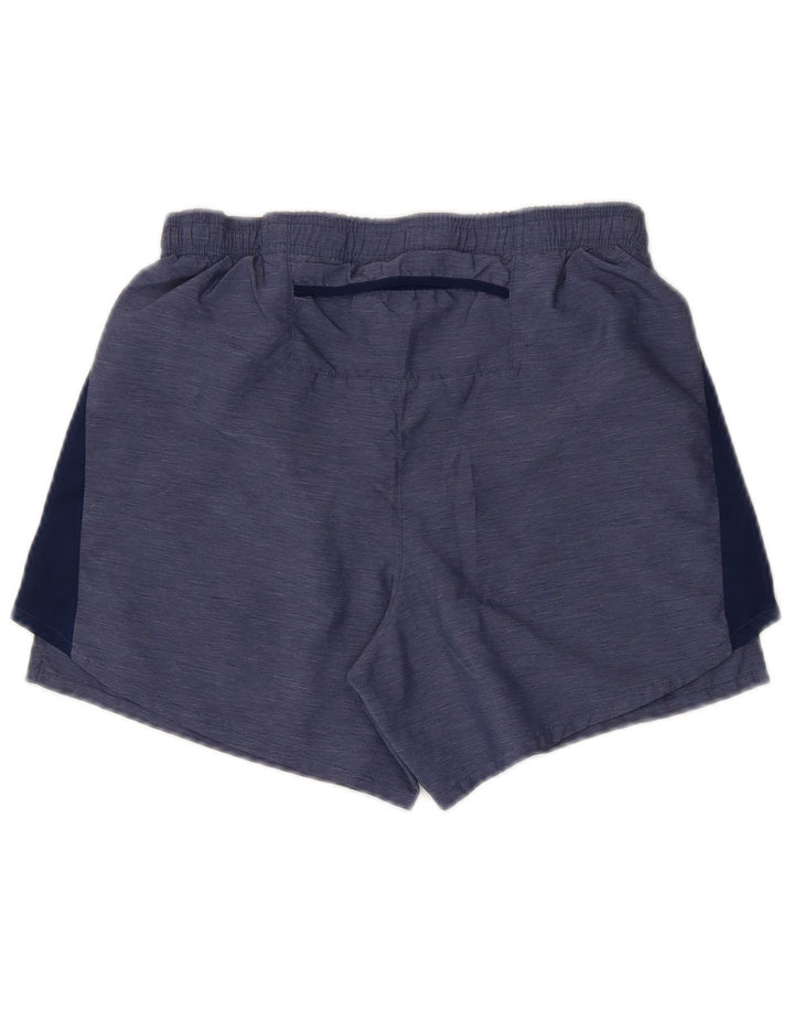 Pantaloni scurți sport Nike Dri Fit pentru bărbați, albastru, poliester color bloc