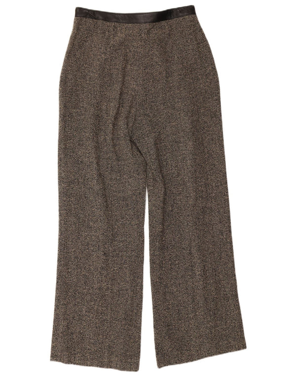 Michel Ambers Pantaloni casual pentru femei cu talie înaltă UK 12 Medium W28 L29 Gri