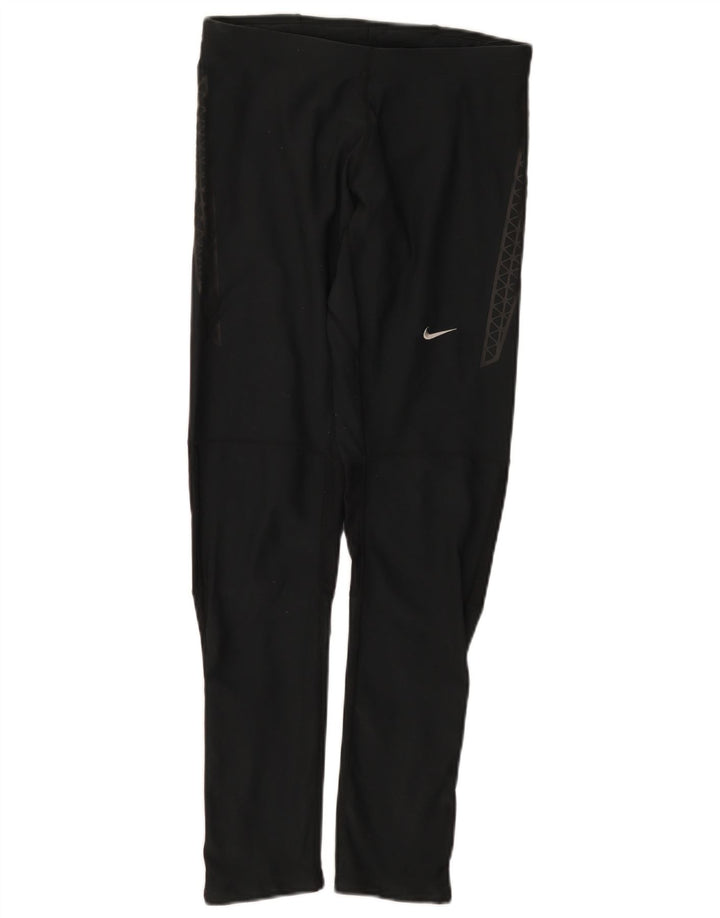 Leggings Dri Fit Nike pentru femei UK 12 Poliester mediu negru
