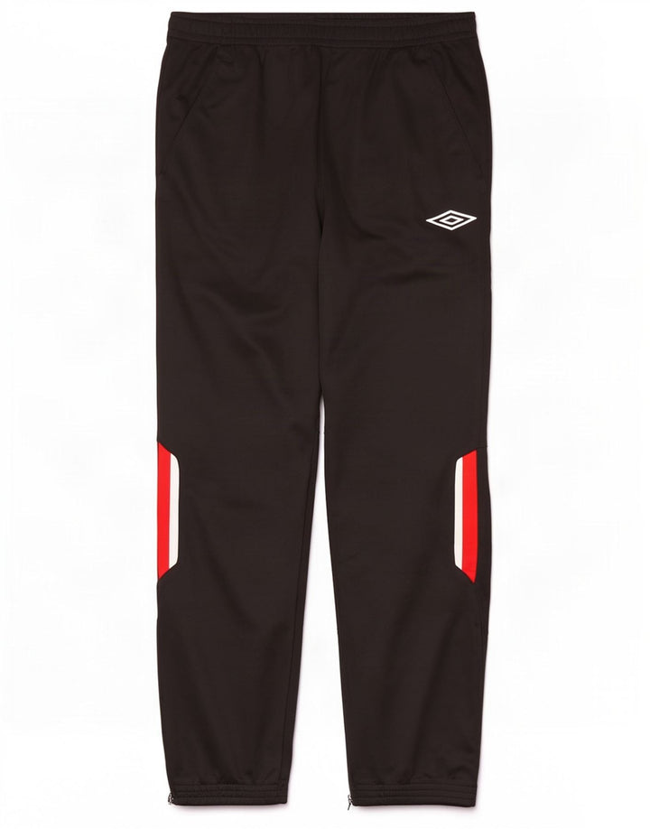 Umbro Pantaloni de trening pentru bărbați Joggeri mari, negru, poliester color bloc