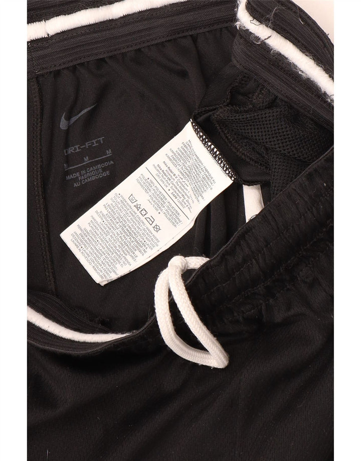 Pantaloni scurți sport Nike Dri Fit Graphic pentru bărbați, poliester mediu negru