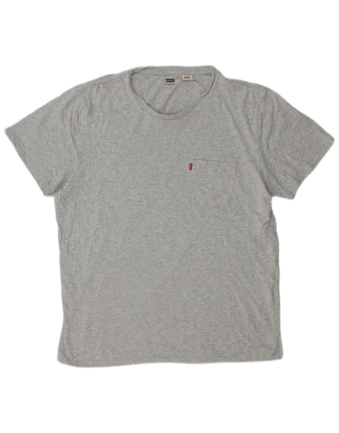 Tricou pentru bărbați Levi's Top din bumbac cu pete gri mediu