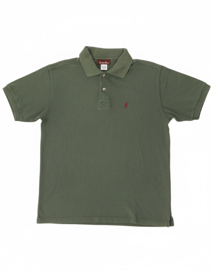 Tricou polo Marlboro Classics pentru bărbați, bumbac verde mediu