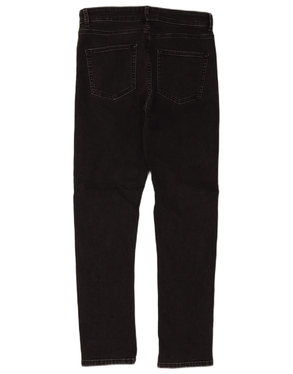 Blugi subțiri pentru femei Marks & Spencer UK 12 Medium L30 L27 Bumbac gri