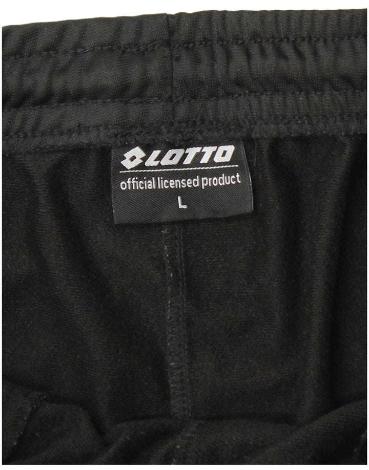 Pantaloni de trening LOTTO pentru femei UK 14 Large Black