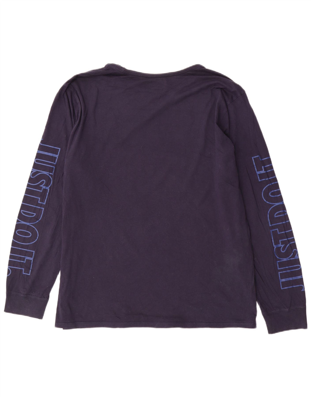 Tricou grafic Nike pentru bărbați cu mânecă lungă 2XL bleumarin